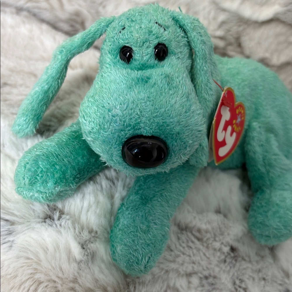 Ty Original Beanie Baby Diddley the Dog 2000 - Picture 2 of 7